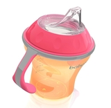 Чашка-непроливайка BabyOno Natural Nursing з м'яким носиком, 180 мл, помаранчевий (1456) - Pampik - 3