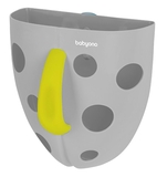 Контейнер для іграшок BabyOno, сірий з жовтим (262) - Pampik