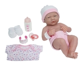 Пупс JC Toys Ньюборн Мрійник з аксесуарами, 36 см (JC18548-2) - Pampik