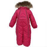 Комбінезон Huppa Beata 1, фланель, р. 68, червоний (31930155-70063-068) - Pampik