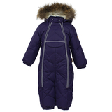 Комбінезон Huppa Beata 1, фланель, р. 92, фіолетовий (31930155-70073-092) - Pampik