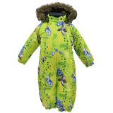 Термокомбинезон Huppa Keira, р. 74, зеленый с желтым (31920030-72147-074) - Pampik