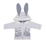 Костюм Royal Infant Зайка в квітах, інтерлок, р. 68, білий (1193) - Pampik - 2