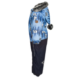 Термокомбінезон Huppa Devon 1, р. 74, блакитний з синім (36160130-72386-074) - Pampik - 4