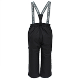 Штаны Huppa Freja на подтяжках, р. 116, черный (21700016-00009-116) - Pampik - 2