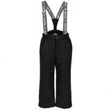 Штаны Huppa Freja на подтяжках, р. 116, черный (21700016-00009-116) - Pampik