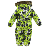 Термокомбінезон Huppa Keira, р.74, зелений з сірим (31920030-72547-074) - Pampik - 4