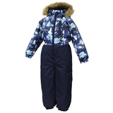Термокомбинезон Huppa Willy, р.128, синий (31900030-72586-128) - Pampik