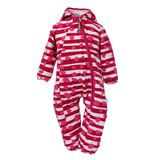 Комбінезон Huppa Dandy, фліс, р.80, рожевий з білим (3305BASE-63363-080) - Pampik