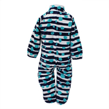 Комбінезон Huppa Roland, фліс, р.74, синій з білим (3304BASE-63386-074) - Pampik - 2