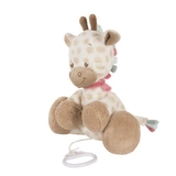 М'яка іграшка Nattou Жираф Шарлота з музикою, 28 см (655057) - Pampik