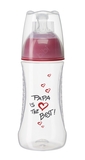 Бутылочка для кормления Bibi Natural Мой папа лучший, 2+, 260 мл (114651) - Pampik - 2