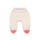 Повзунки Няня Веселий дощик, інтерлок, р.56, молочний (17202) - Pampik