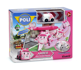 Игровой набор Robocar Poli Гараж и мини трансформер Эмбер (83363) - Pampik - 3