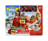 Ігровий набір Robocar Poli Гараж і міні трансформер Рой (83364) - Pampik - 2