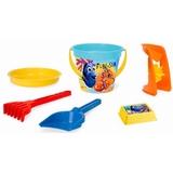 Набір для піску Wader У пошуках Дорі, 6 елементів, блакитний з синім (78237) - Pampik
