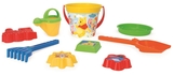 Набір для піску Wader Disney Вінні-Пух, 9 жовтий з зеленим (77135) - Pampik