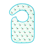 Нагрудник махровый BabyOno Flavour Explorer, зеленый (832) - Pampik