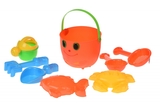 Набір для гри з піском Same Toy Кумедне відерце (B002-5Ut) - Pampik