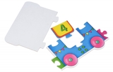 Пазл Same Toy Великий поїзд букв і цифр (2095Ut) - Pampik - 4