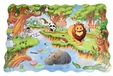 Пазл-розмальовка Same Toy Світ тварин, 50 елементів (2030Ut) - Pampik - 4