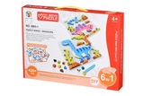 Мозаїка Same Toy Colourful designs Динозаври, 420 елементів (5993-1Ut) - Pampik