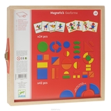 Магнітна гра Djeco Геометричні форми (DJ03130) - Pampik - 2