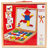 Магнітна гра Djeco Геометричні форми (DJ03130) - Pampik