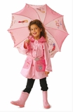 Плащ-дощовик Kidorable Англійські троянди Персонажі, р.136-140, рожевий (28786) - Pampik - 10