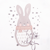 Костюм Flexi Зайчик, інтерлок, р.68, молочний (217223) - Pampik - 6