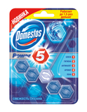 Туалетный блок для унитаза Domestos Power 5 Свежесть океана, 55 гр - Pampik