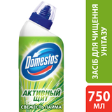 Чистящее средство для унитаза Domestos Свежесть лайма, 750 мл - Pampik