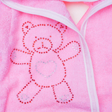 Халат BetiS Класичний, махра, р.80, рожевий (27077170) - Pampik - 2