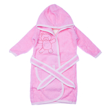 Халат BetiS Класичний, махра, р.80, рожевий (27077170) - Pampik