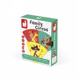 Настільна гра Janod Happy Families Цирк (J02755) - Pampik