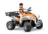 Квадроцикл Bruder, з фігуркою водія (63000) - Pampik
