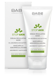Себорегулирующая маска Babe Laboratorios Stop AKN, с белой глиной, 50 мл - Pampik