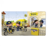 Набор пазлов Janod Велосипед Метта, 2 шт. (J02766) - Pampik - 4