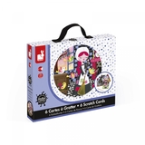 Набор для творчества Janod Скрейтч-карты Золушка (J07770) - Pampik