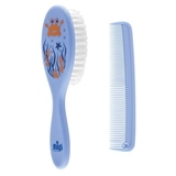 Щітка і гребінець для волосся Nip, блакитний (37075) - Pampik