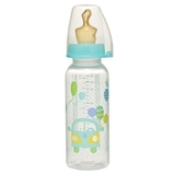 Пляшка для годування Nip PP, 250 мл, світло-блакитний (35005) - Pampik