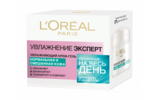 Денний крем L'Oréal Paris Skin Expert Зволоження Експерт, для всіх типів шкіри, 50 мл - Pampik