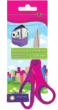 Ножиці дитячі ZiBi Kids Line, 12,6 см, рожевий (ZB.5005-10) - Pampik