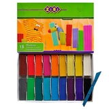Пластилін ZiBi Kids Line, 18 кольорів, 360 г (ZB.6206) - Pampik - 2