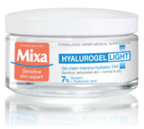 Крем-гель для обличчя Mixa Hydrating Hyalurogel, для нормальної, зневодненої і чутливої ​​шкіри, 50 мл - Pampik - 2