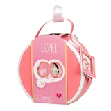 Кейс для ляльок Lori Deluxe, з аксесуарами, кораловий (LO37008) - Pampik