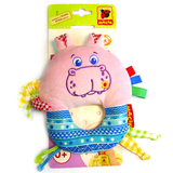 Погремушка-кольцо Масік Зоо Бегемот Добряк (МС 010203-01) - Pampik