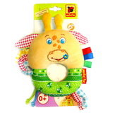 Погремушка-кольцо Масік Зоо Жираф Озорник (МС 010203-02) - Pampik