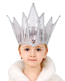 Головний убір Purpurino Корона Снігової Королеви, білий (43) - Pampik