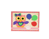 Аппликация-открытка Апли Крапли Сова (АЛ-03) - Pampik